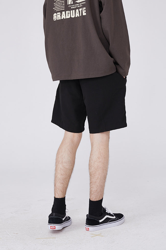 Summer New Solid Color Small Dress Pants Couples With Ins Shorts Men Loose Tide