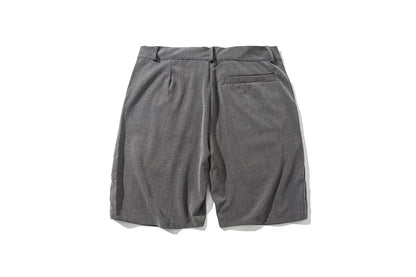 Summer New Solid Color Small Dress Pants Couples With Ins Shorts Men Loose Tide