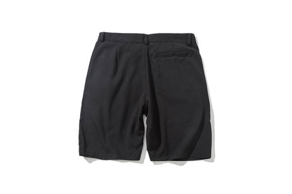 Summer New Solid Color Small Dress Pants Couples With Ins Shorts Men Loose Tide