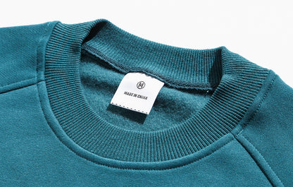 Lovers  Plus Fleece Small Daisy Hoodie Version New Embroidery Tide