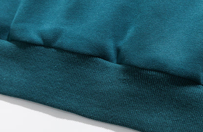 Lovers  Plus Fleece Small Daisy Hoodie Version New Embroidery Tide