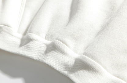 Autumn And Winter Plus Fleece Hooded Couple Hoodie Loose Korean Bf Print Lazy Port Style Casual Coat