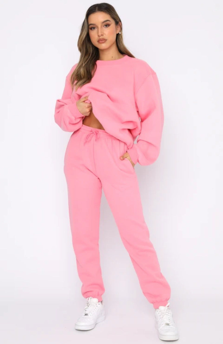 Hot Sale Color Customized Support High Qaulity Comfortable Long Sets Tracksuit For Women