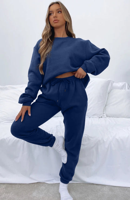 Hot Sale Color Customized Support High Qaulity Comfortable Long Sets Tracksuit For Women