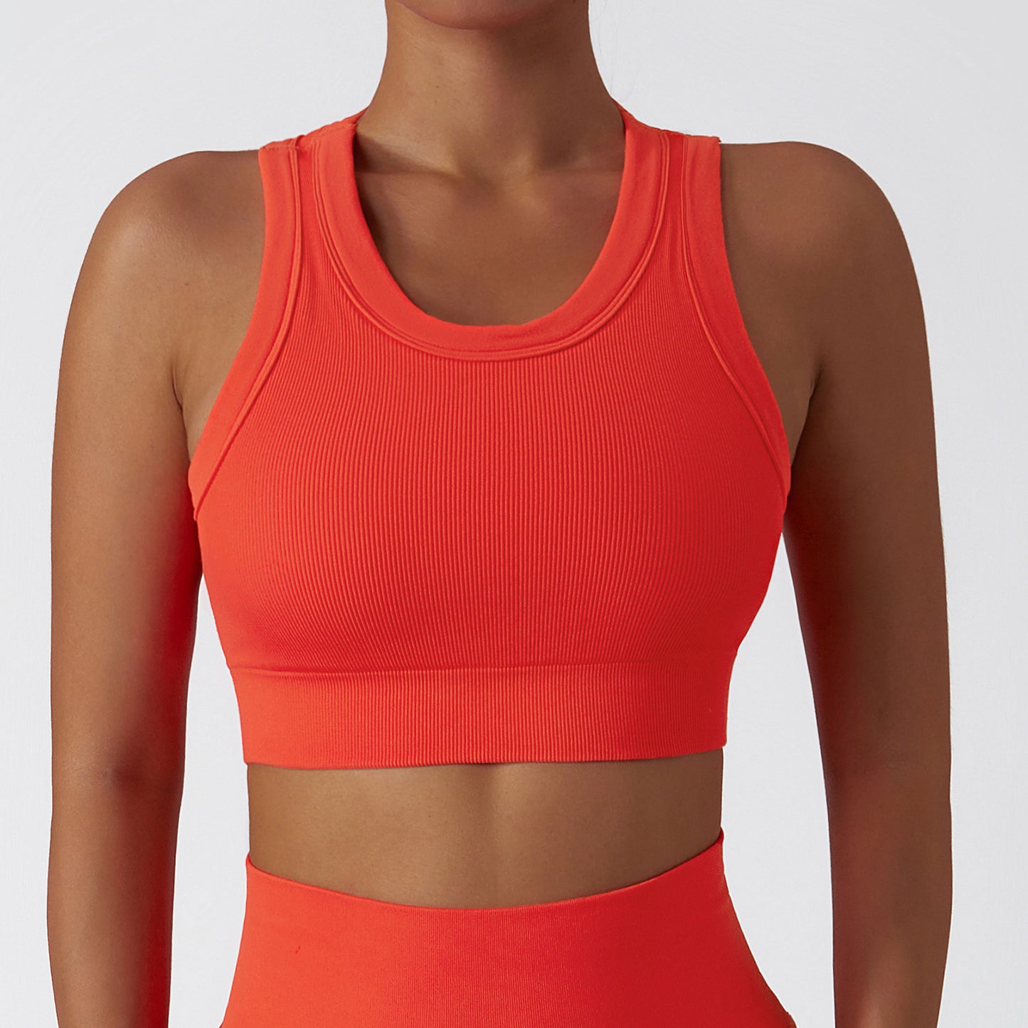Basic Seamless Style Yoga Active Multiple Colors Select Crop Top For Women