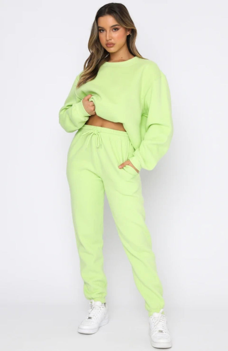 Hot Sale Color Customized Support High Qaulity Comfortable Long Sets Tracksuit For Women