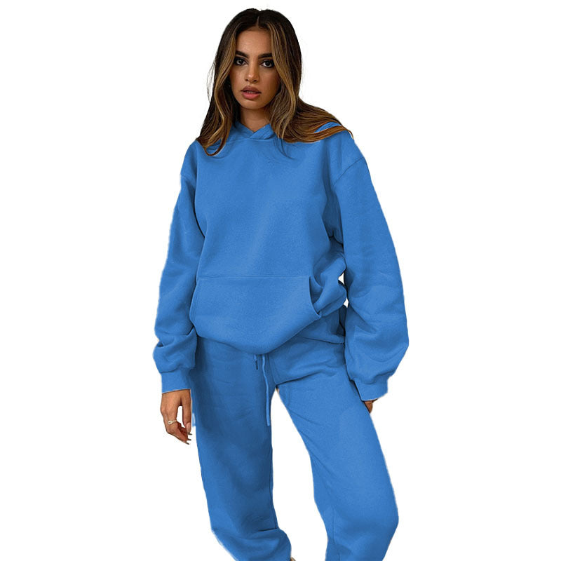 Solid Color Leisure Wear Comfortable Customized Support Hoodie For Women