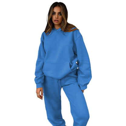 Solid Color Leisure Wear Comfortable Customized Support Hoodie For Women