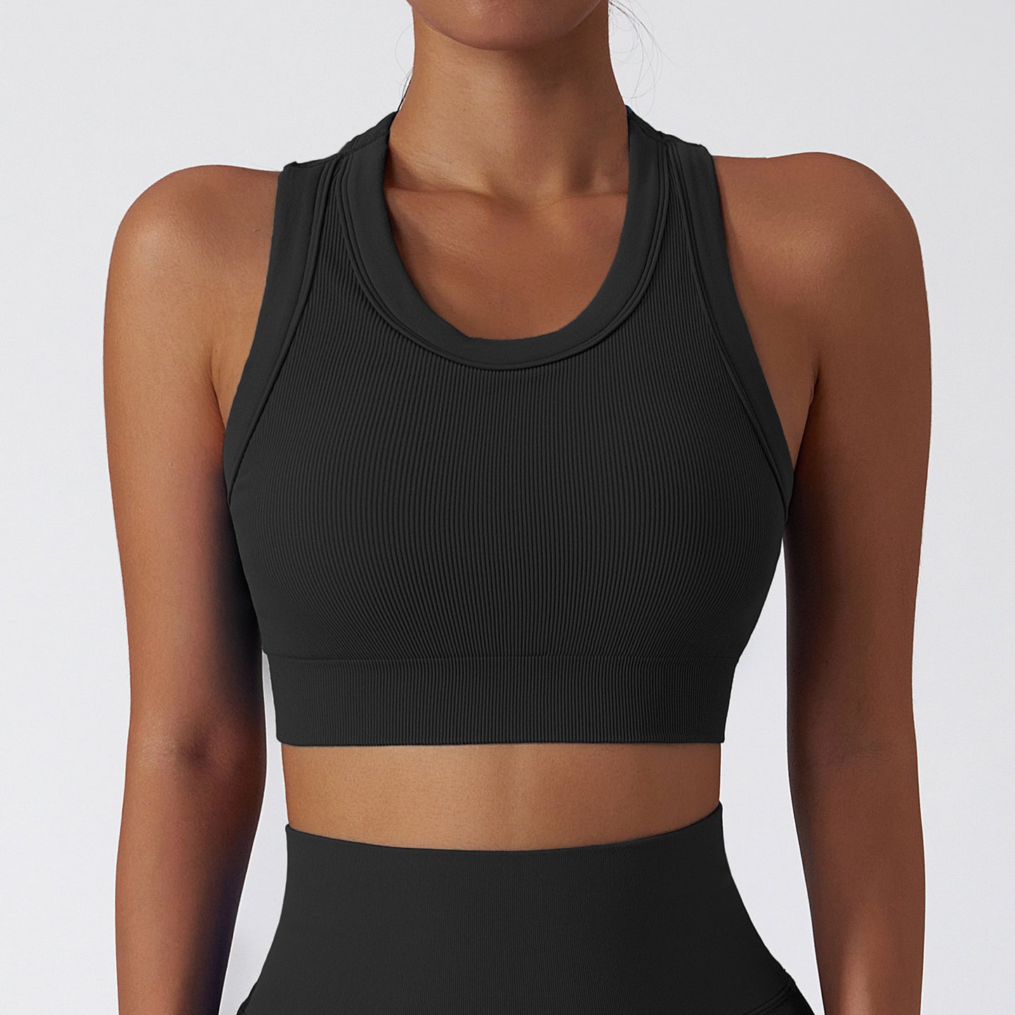 Basic Seamless Style Yoga Active Multiple Colors Select Crop Top For Women
