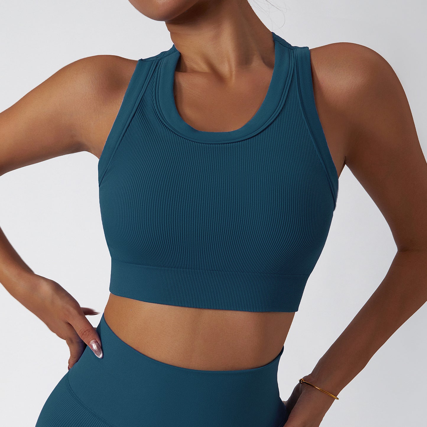 Basic Seamless Style Yoga Active Multiple Colors Select Crop Top For Women