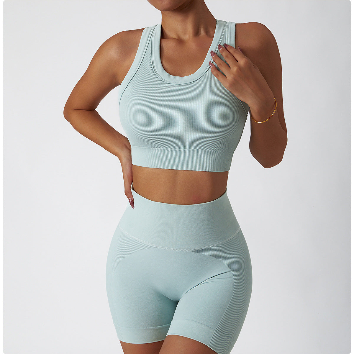 Basic Seamless Style Yoga Active Multiple Colors Select Crop Top For Women