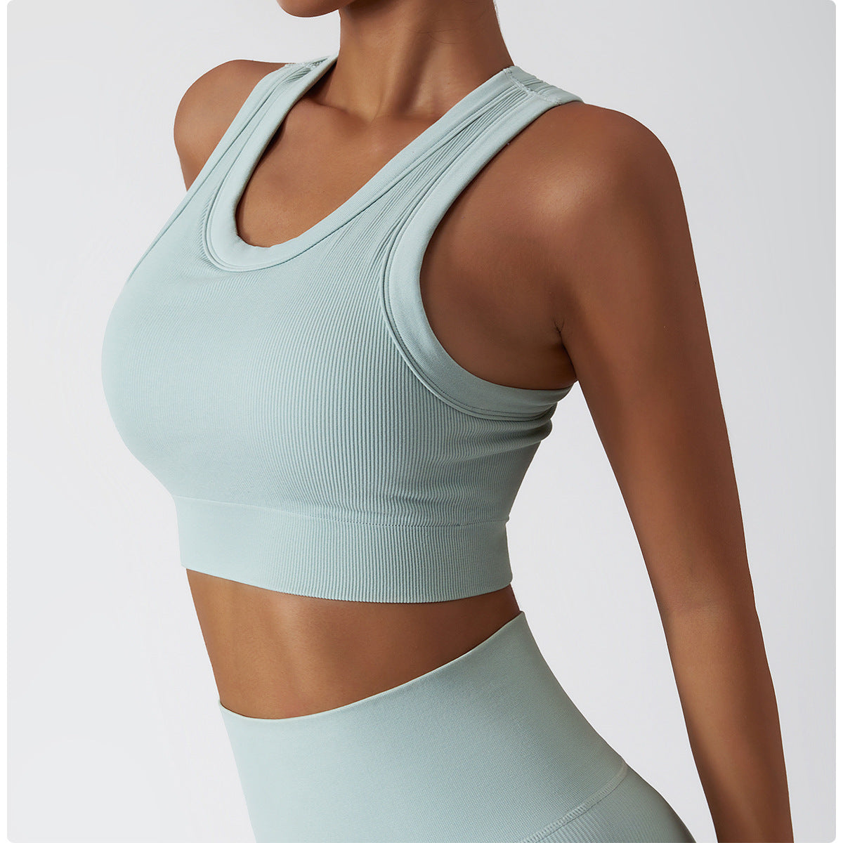 Basic Seamless Style Yoga Active Multiple Colors Select Crop Top For Women