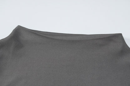 Fitted Style Long Sleeve Shirt With Skirt Body Fit Sets For Women