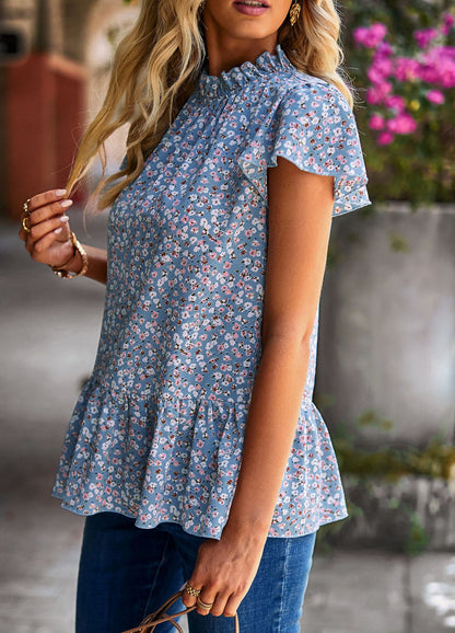 Women's Dress Summer New Floral Print Women's Top Holiday Fashihon Dress