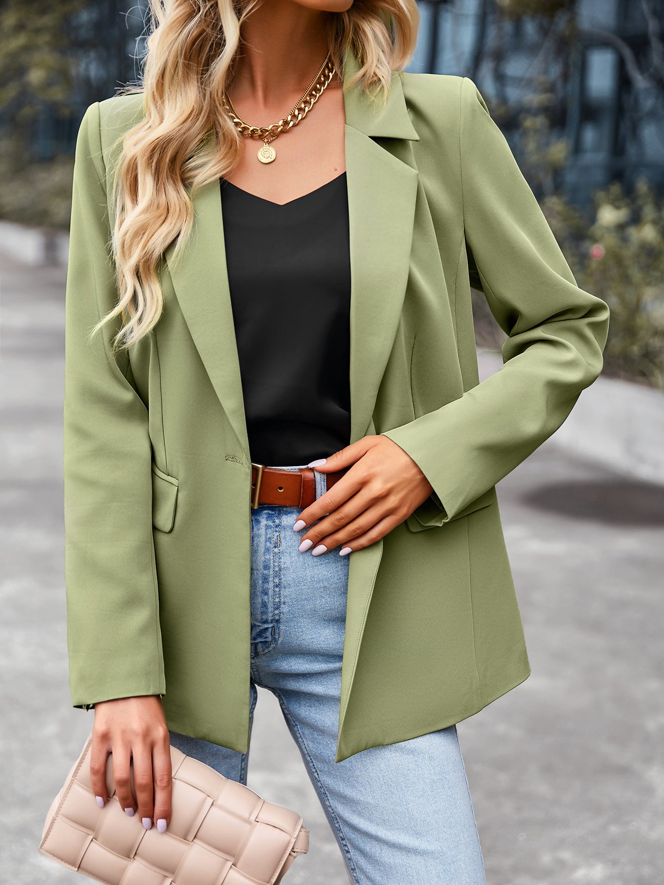 Suit Jacket Office Lady Blazer Style For Women