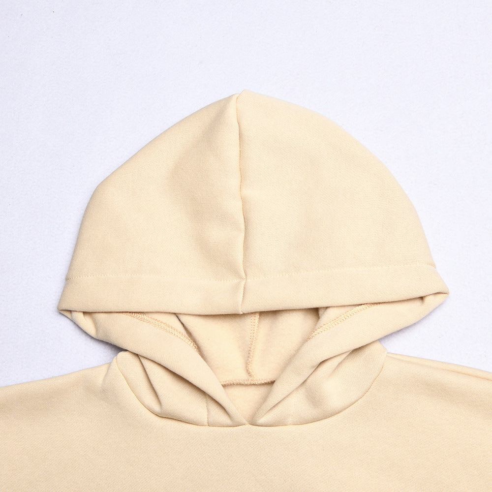 Oversized Hoodie With Pants Sets With Warm Fleece Lining For Unisex