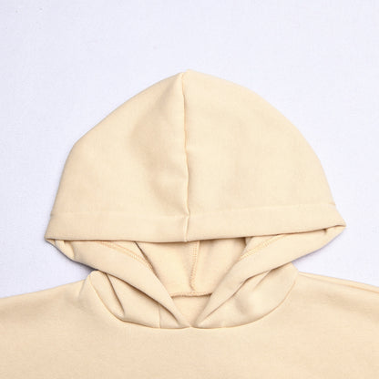 Oversized Hoodie With Pants Sets With Warm Fleece Lining For Unisex