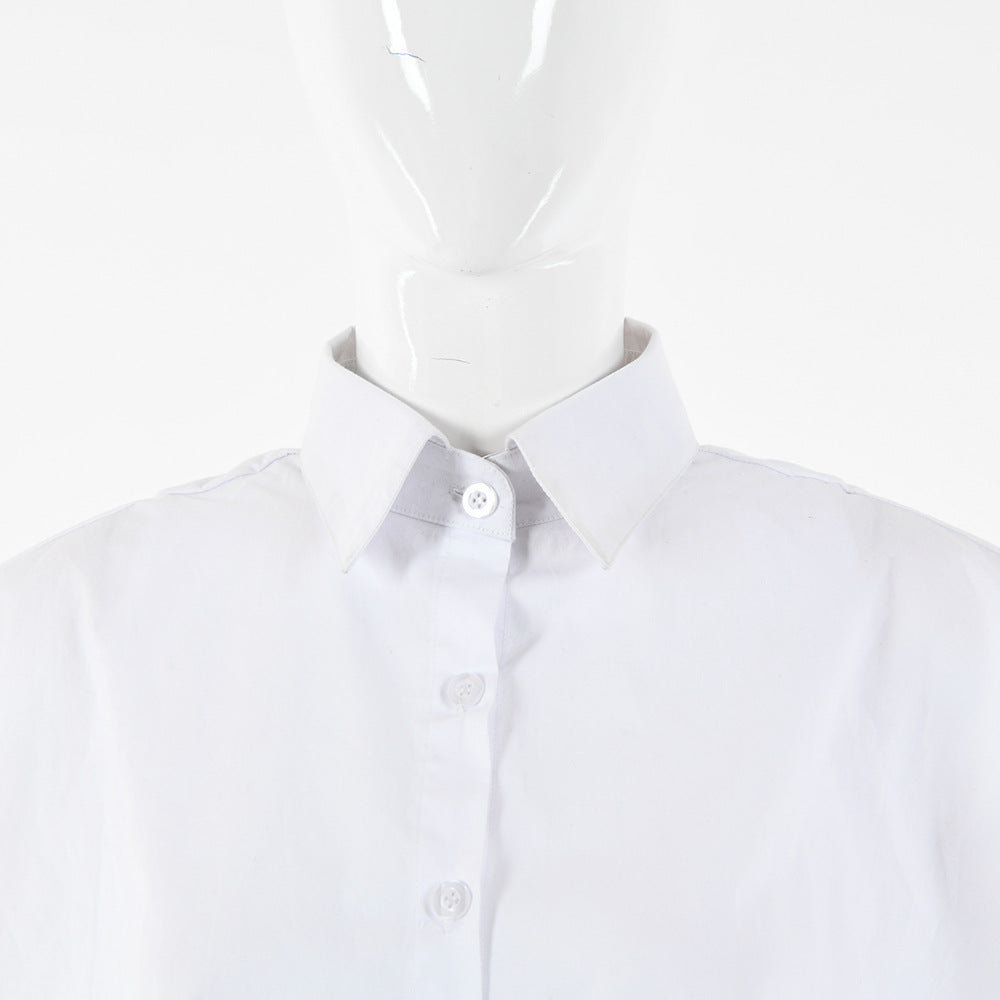 Sleeveless Cotton Trendy New Design Sexy Shirt For Women