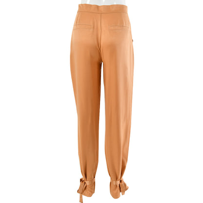 New Stylish Fashion Design Silky Material Sexy Pants For Women