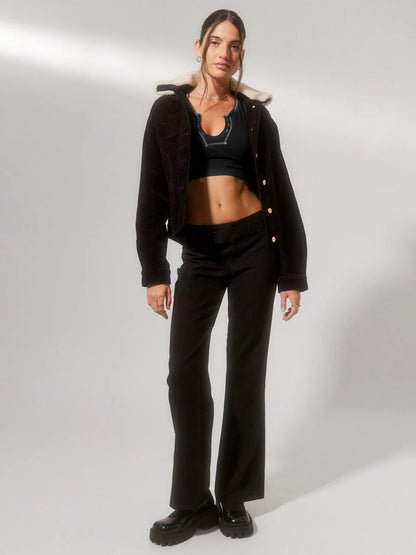 Sexy Low Cut Crop Top Tshirt High Quality For Women