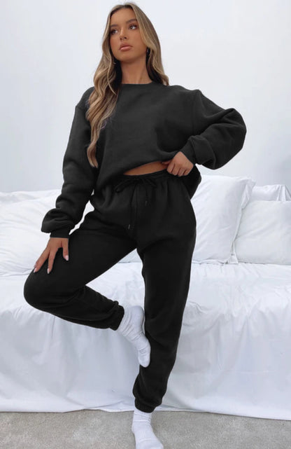 Hot Sale Color Customized Support High Qaulity Comfortable Long Sets Tracksuit For Women