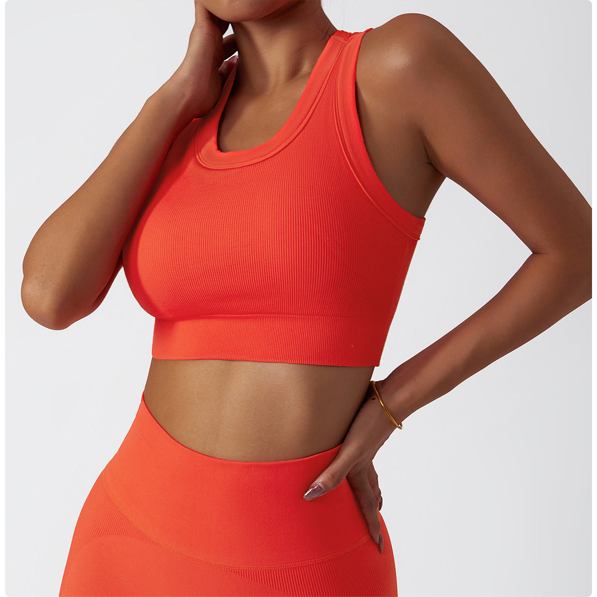 Basic Seamless Style Yoga Active Multiple Colors Select Crop Top For Women