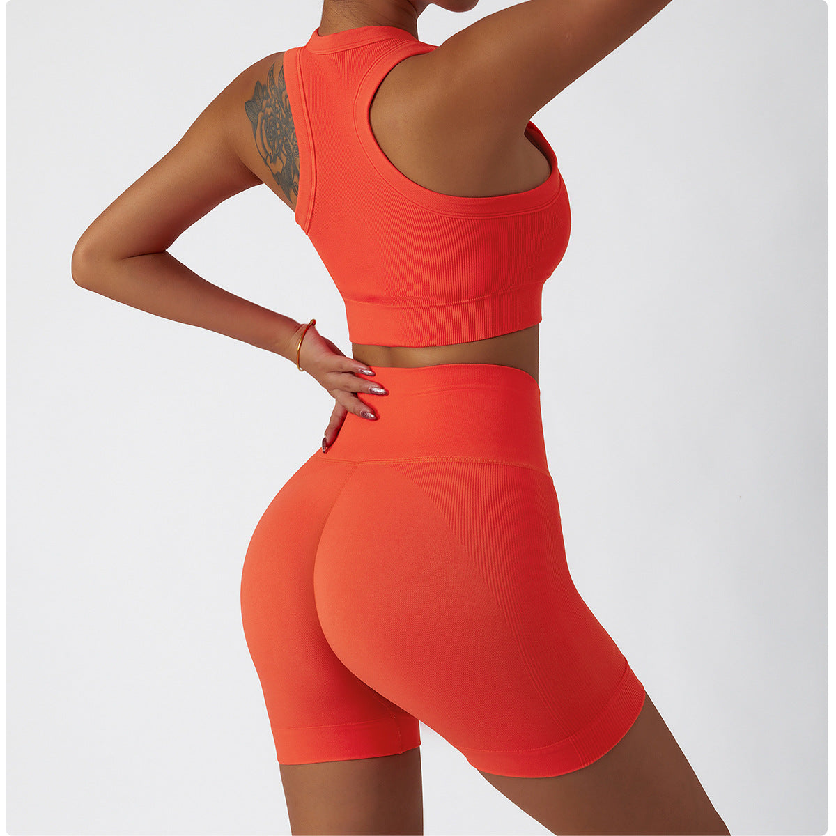 Basic Seamless Style Yoga Active Multiple Colors Select Crop Top For Women