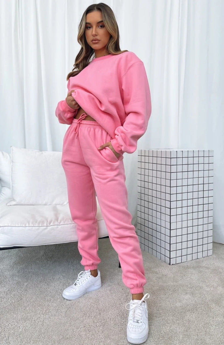 Hot Sale Color Customized Support High Qaulity Comfortable Long Sets Tracksuit For Women