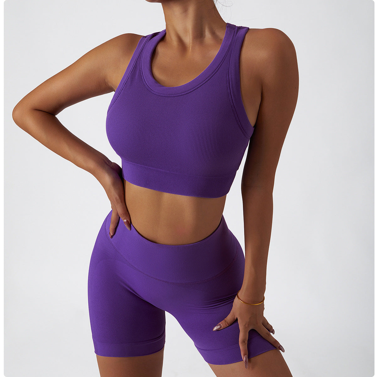 Basic Seamless Style Yoga Active Multiple Colors Select Crop Top For Women