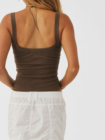 Basic Crop Top Sexy Style Rib Material Crop Top For Women