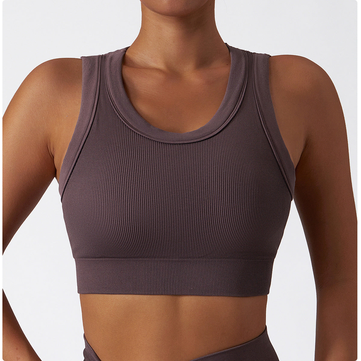 Basic Seamless Style Yoga Active Multiple Colors Select Crop Top For Women