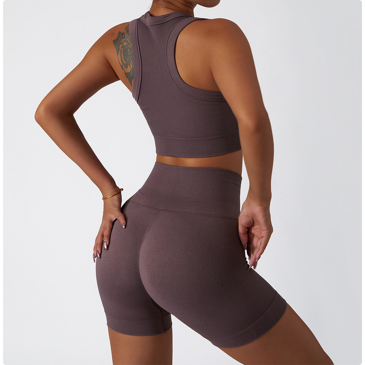 Basic Seamless Style Yoga Active Multiple Colors Select Crop Top For Women